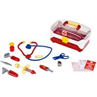 Theo Klein-4685 Maletin Médico Con Numerosos Accesorios- Juguete- Multicolor (4685)